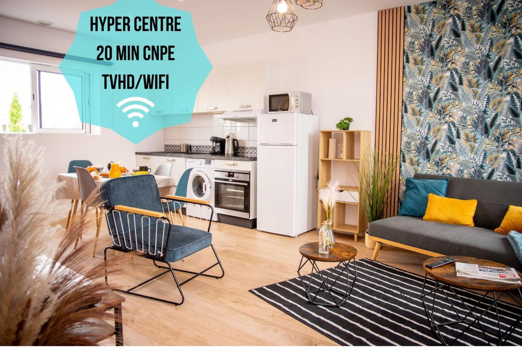 Duplex Cocoon - 10 Min De Blaye - 20 Min Cnpe - Wifi - Tv Hd Apartman Saint-Seurin-de-Cursac Kültér fotó